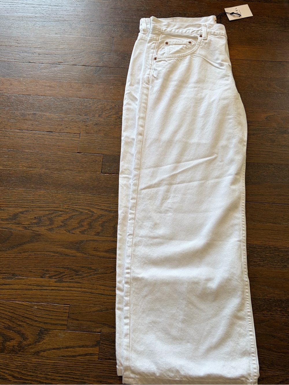 Motel Rocks High Rise White Jeans - Picture 5 of 8